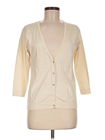 August Silk Cardigan (view 1)