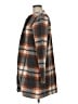 Max Studio Plaid Gray Coat Size M - photo 5