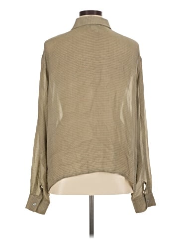 Rena Rowan Long Sleeve Silk Top (view 2)