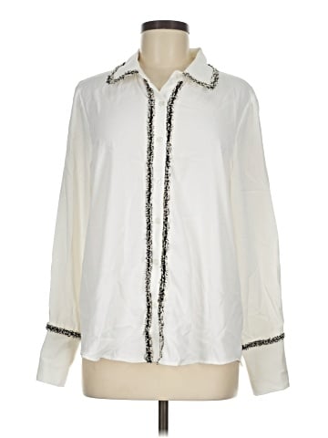 Adrianna Papell Long Sleeve Blouse (view 1)