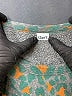 Clare V. Print Teal Pullover Sweater Size M - photo 7