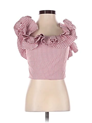 WAYF Short Sleeve Blouse (view 1)