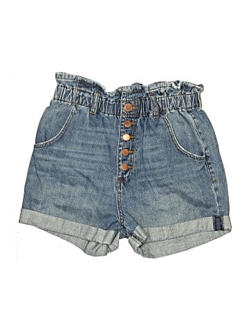 See Thru Soul Denim Shorts (view 1)