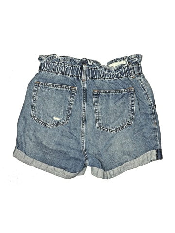 See Thru Soul Denim Shorts (view 2)