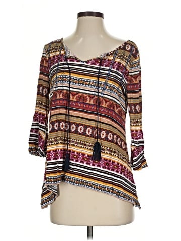 RXB 3/4 Sleeve Blouse (view 1)