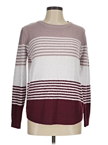 Pink Clover Pullover Sweater (view 1)