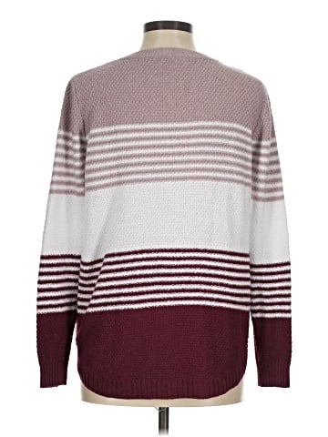 Pink Clover Pullover Sweater (view 2)