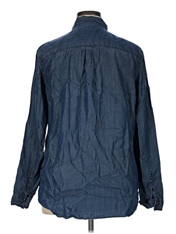 CALVIN KLEIN JEANS Long Sleeve Button-Down Shirt (view 2)