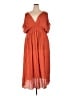 Assorted Brands 100% Polyester Orange Casual Dress Size 2X - photo 1
