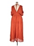Assorted Brands 100% Polyester Orange Casual Dress Size 2X - photo 2