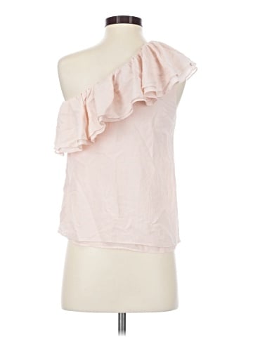 Rebecca Taylor Sleeveless Silk Top (view 2)