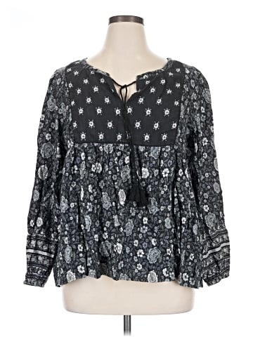 Lucky Brand 3/4 Sleeve Blouse (view 1)