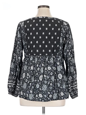 Lucky Brand 3/4 Sleeve Blouse (view 2)