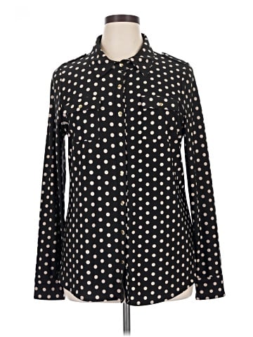 BCBGMAXAZRIA Long Sleeve Polo (view 1)