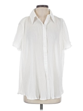 PrettyLittleThing Short Sleeve Blouse (view 1)