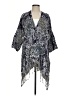 Soft Surroundings Blue Gray Kimono Size S - photo 1