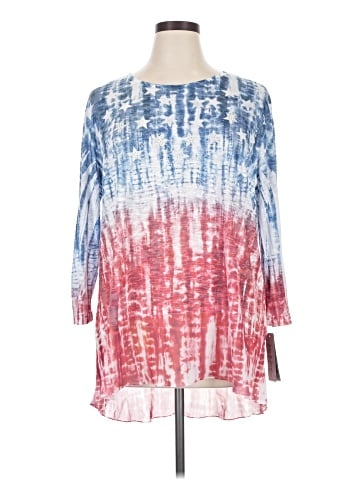 Jess & Jane 3/4 Sleeve Blouse (view 1)