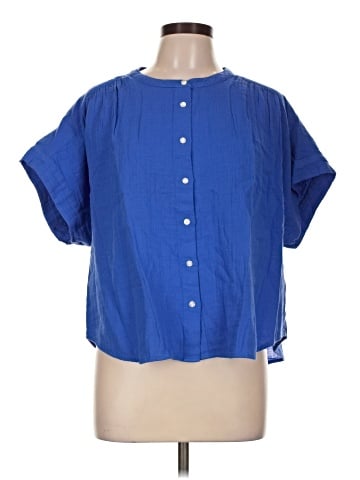 Gap Short Sleeve Blouse (view 1)