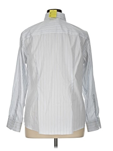 Jones New York Signature Long Sleeve Button-Down Shirt (view 2)