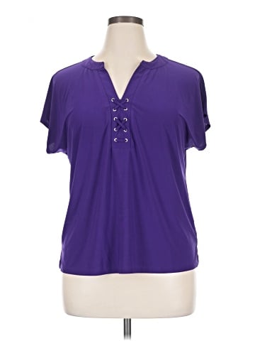 89th & Madison Short Sleeve Blouse (view 1)