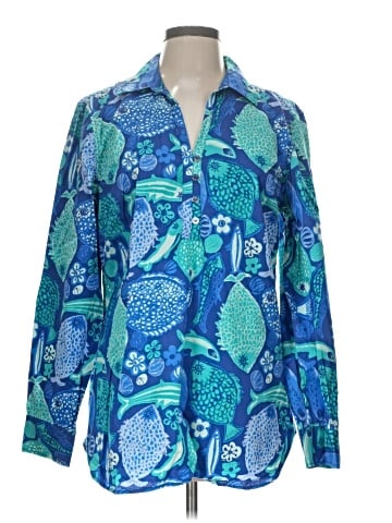 Talbots Long Sleeve Blouse (view 1)