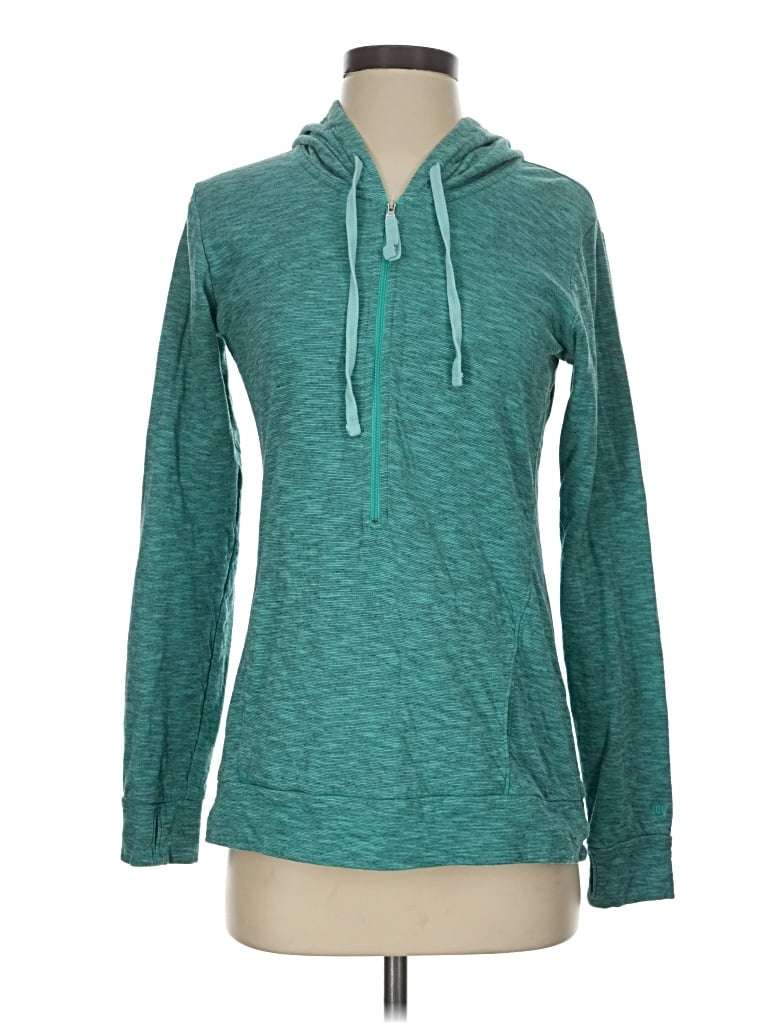 Pre-owned Lucy Pullover Hoodie In Teal