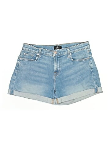7 For All Mankind Denim Shorts (view 1)