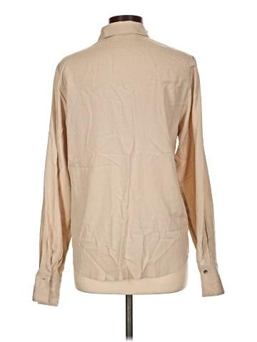 Valerie Stevens Long Sleeve Silk Top (view 2)