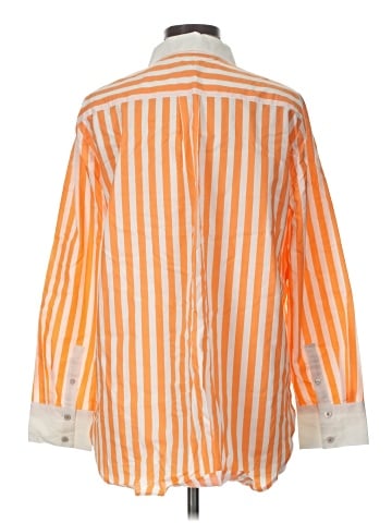 Talbots 3/4 Sleeve Button-Down Shirt (view 2)