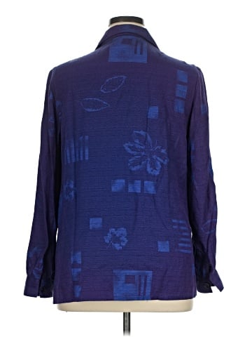 Sag Harbor Long Sleeve Blouse (view 2)
