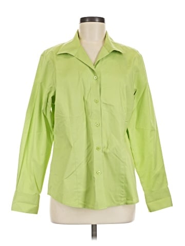 Chico's 3/4 Sleeve Button-Down Shirt (view 1)