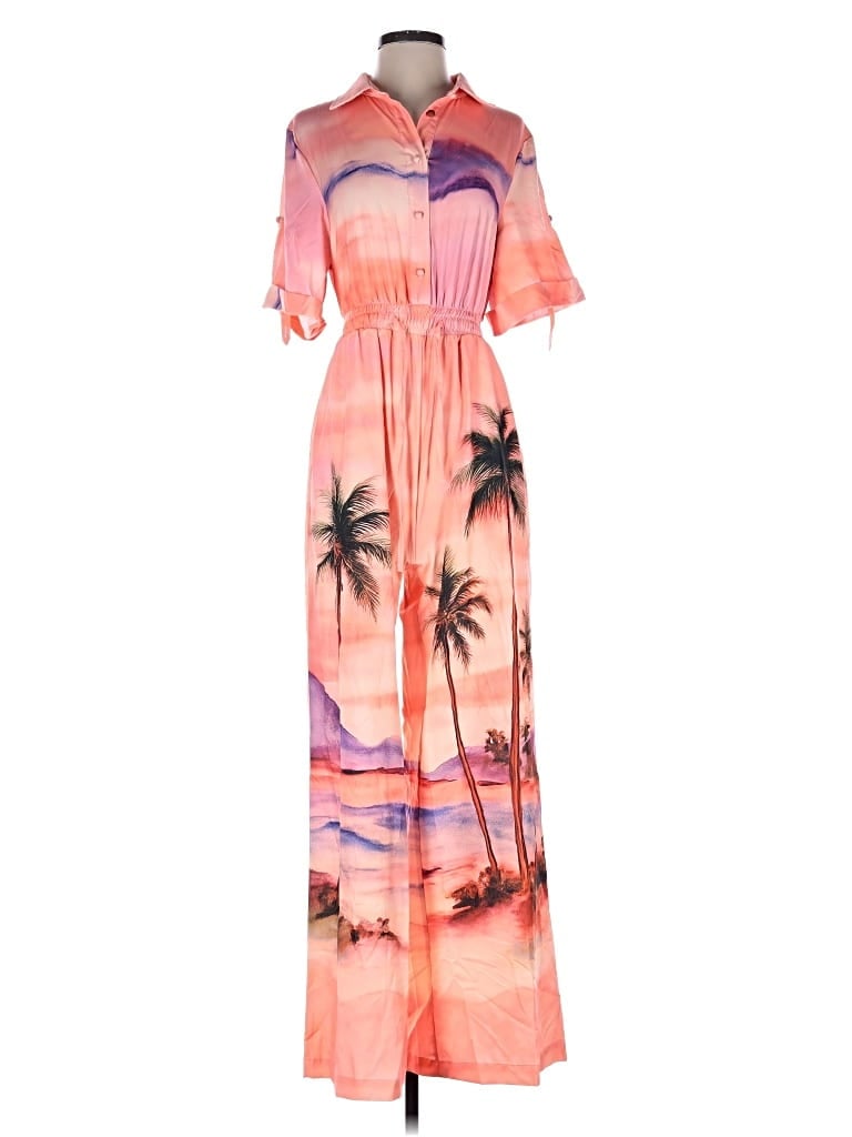 Pre-owned Assorted Brands Jumpsuit In Pink