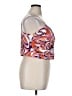 Express 100% Polyester Marled White Pink Sleeveless Top Size XL - photo 4