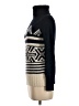 J.Crew Chevron-herringbone Blue Wool Pullover Sweater Size XS - photo 5
