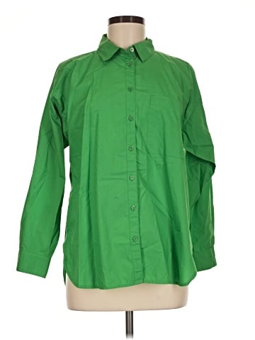 Ann Taylor LOFT Long Sleeve Button-Down Shirt (view 1)