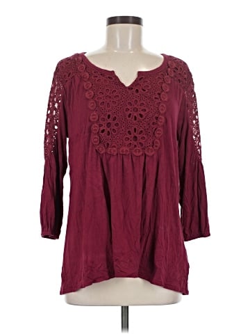 Liz Claiborne 3/4 Sleeve Blouse (view 1)