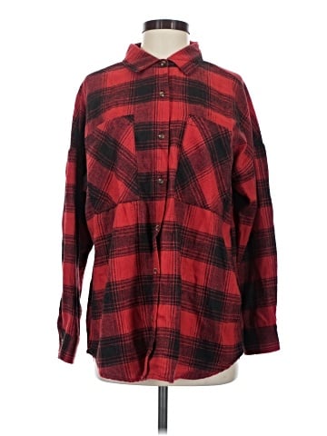Ci Sono Long Sleeve Button-Down Shirt (view 1)
