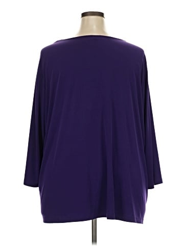 Maggie Barnes for Catherines 3/4 Sleeve Blouse (view 2)