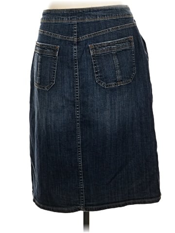 Liz Claiborne Denim Skirt (view 2)
