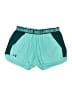 Under Armour Color Block Teal Athletic Shorts Size M - photo 1