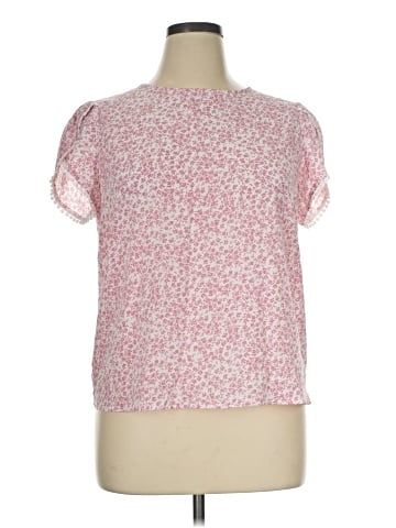Emery Rose Short Sleeve Blouse (view 1)