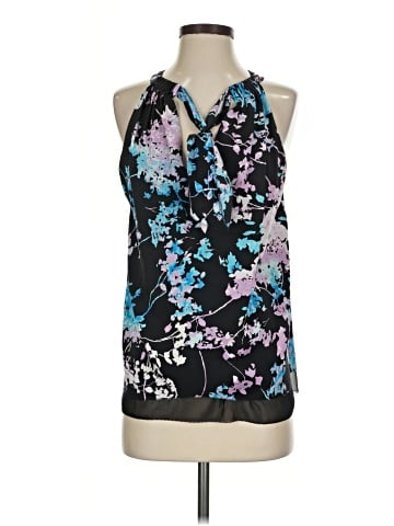 Diane von Furstenberg Sleeveless Silk Top (view 1)