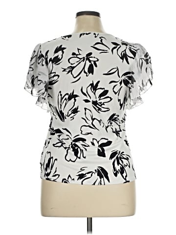 Perseption Concept Short Sleeve Blouse (view 2)