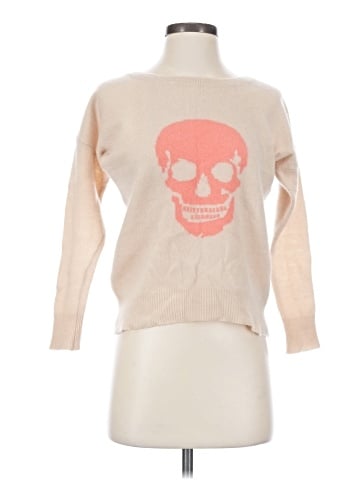 Skull Cashmere Cashmere Pullover Sweater (view 1)