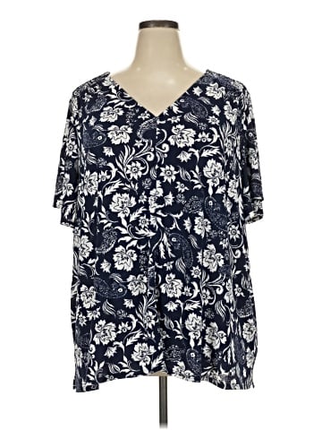 Kim Rogers Short Sleeve Blouse (view 1)