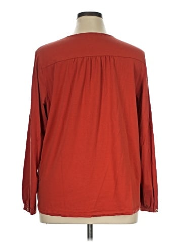 Lands' End Long Sleeve Blouse (view 2)