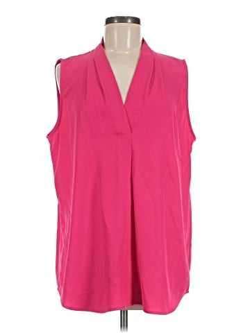 Calvin Klein Sleeveless Blouse (view 1)