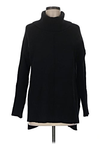 Cable & Gauge Turtleneck Sweater (view 1)
