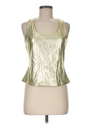 Aqua Sleeveless Top (view 1)