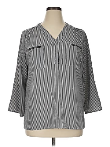 Adrienne Vittadini 3/4 Sleeve Blouse (view 1)